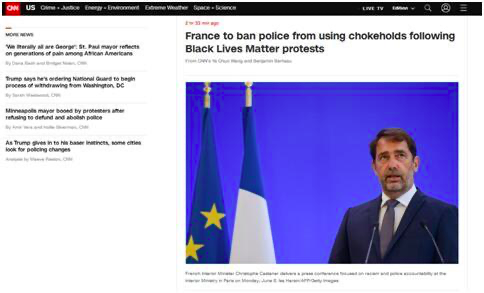 法国警方禁用锁喉-WordPress极简博客