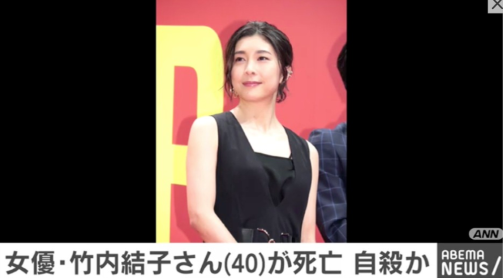 日本女演员竹内结子去世-WordPress极简博客