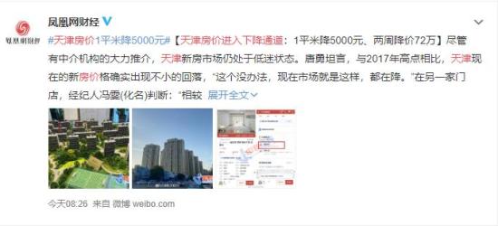 天津房价进入下降通道-WordPress极简博客