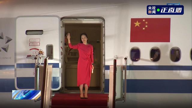 %title插图%num 孟晚舟胸口佩戴五星红旗胸针-WordPress极简博客