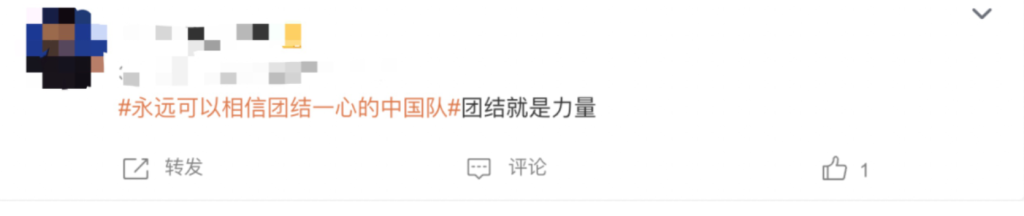 永远可以相信团结一心的中国队-WordPress极简博客