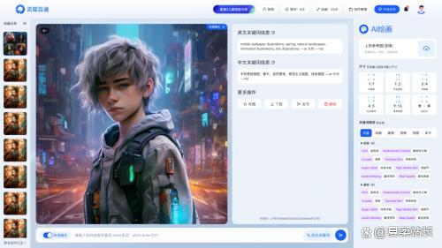 %title插图%num 国产ChatGPT黑马,灵犀百通AI免费使用——AI聊天+AI绘画合二为一-WordPress极简博客